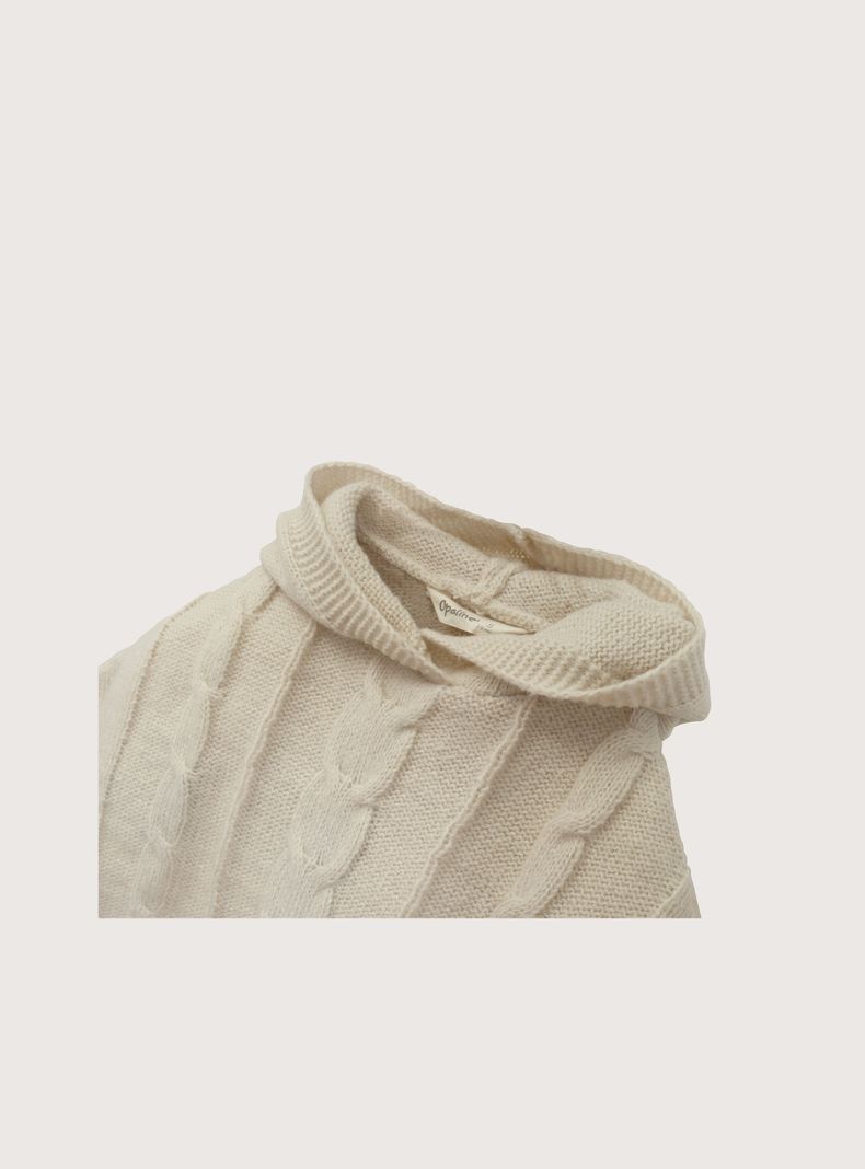 Poncho Niña Beige 40171 Opaline-2