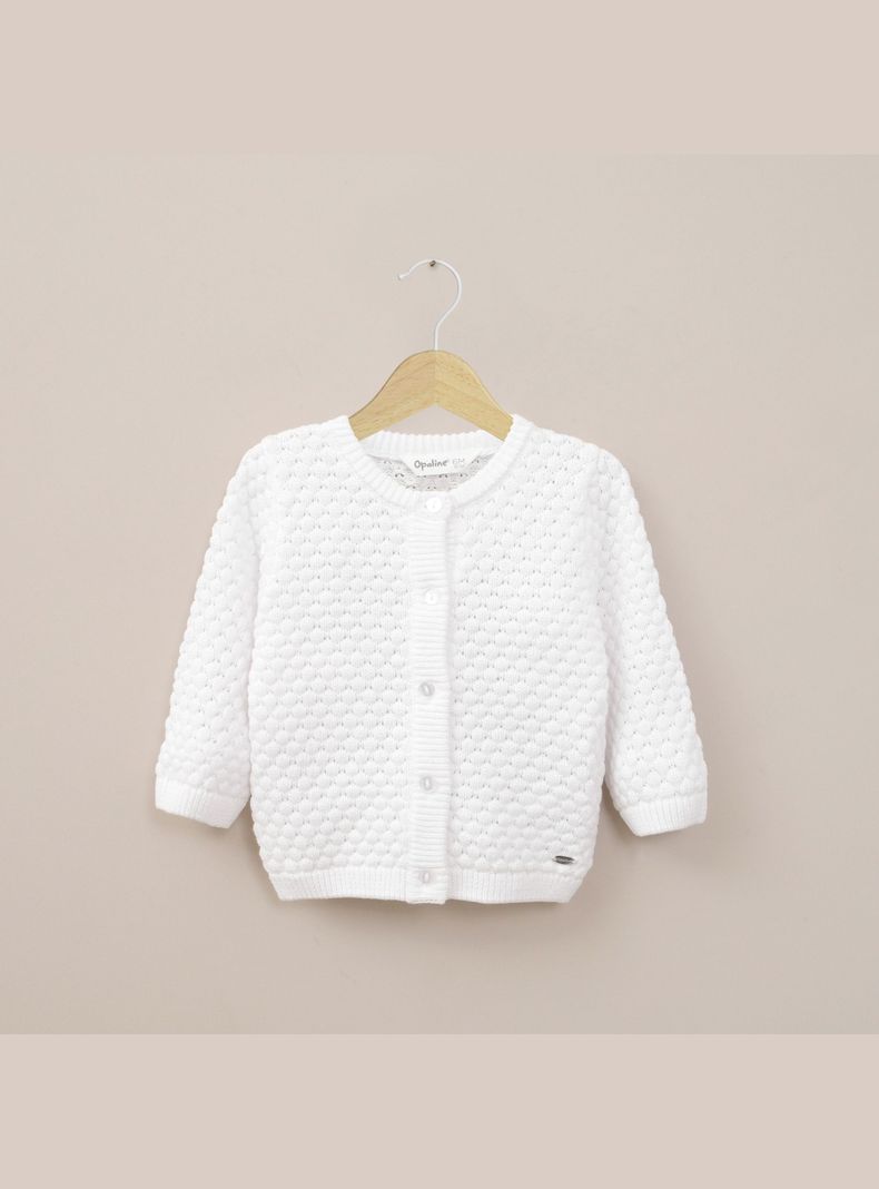 Chaleco Básico Blanco Infant Niña