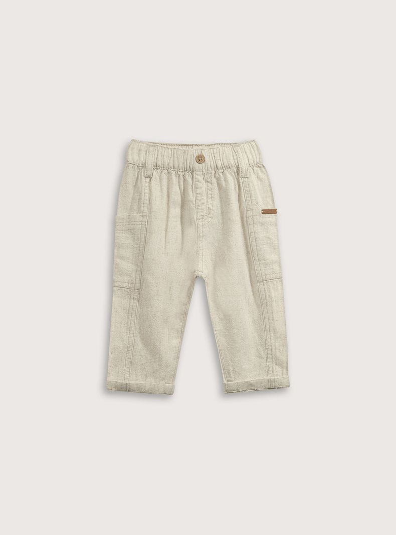 Pantalon Niño Beige 39535 Opaline-0