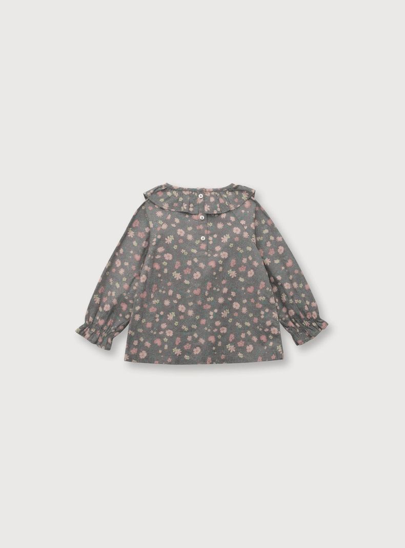 Blusa Niña Gris (6M A 4A) Opaline-1