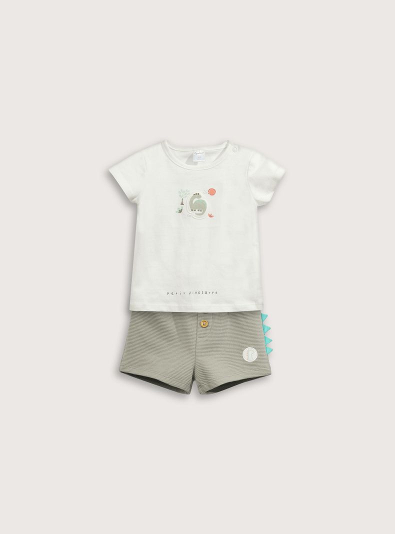 Conjunto Niño Verde militar 39524 Opaline-0