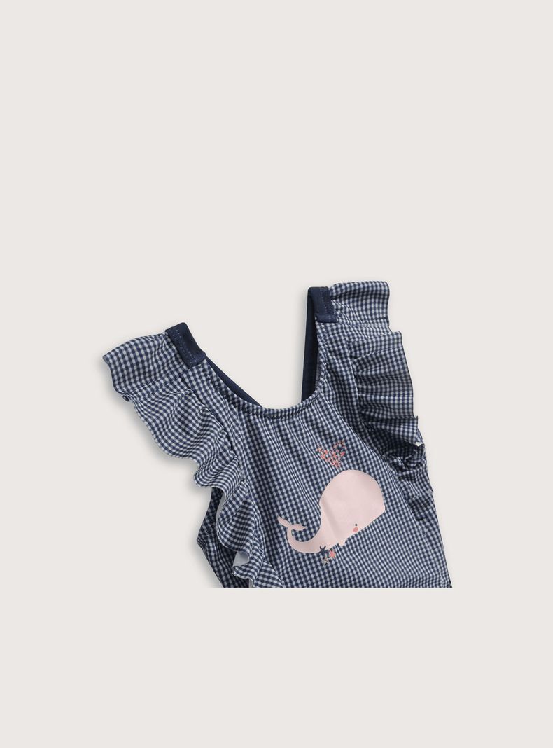 Traje de baño Niña Celeste 39667 Opaline-2