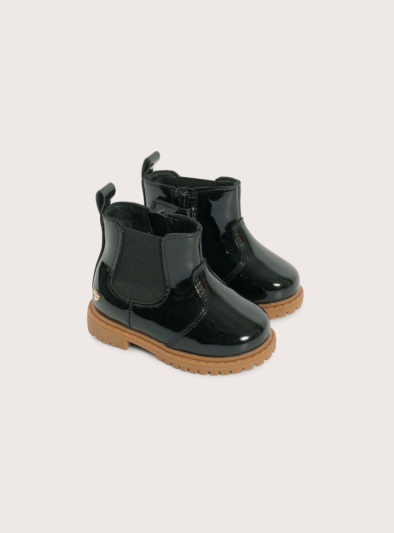 Bootie Niña Negro 40031 Opaline-0