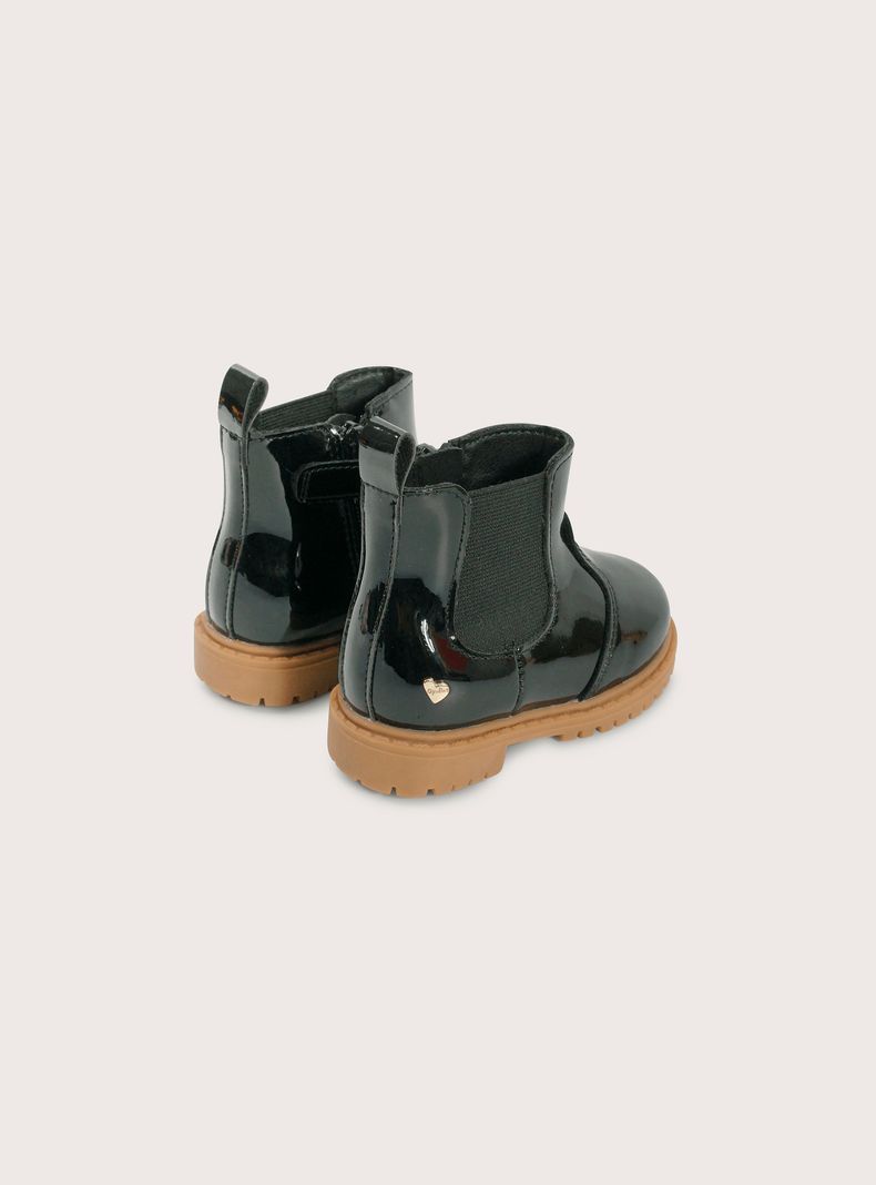 Bootie Niña Negro 40031 Opaline-4