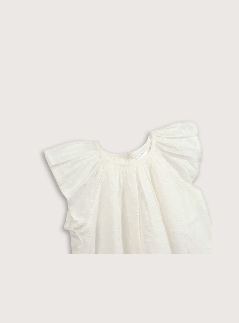 Blusa Niña Blanco 39507 Opaline-2