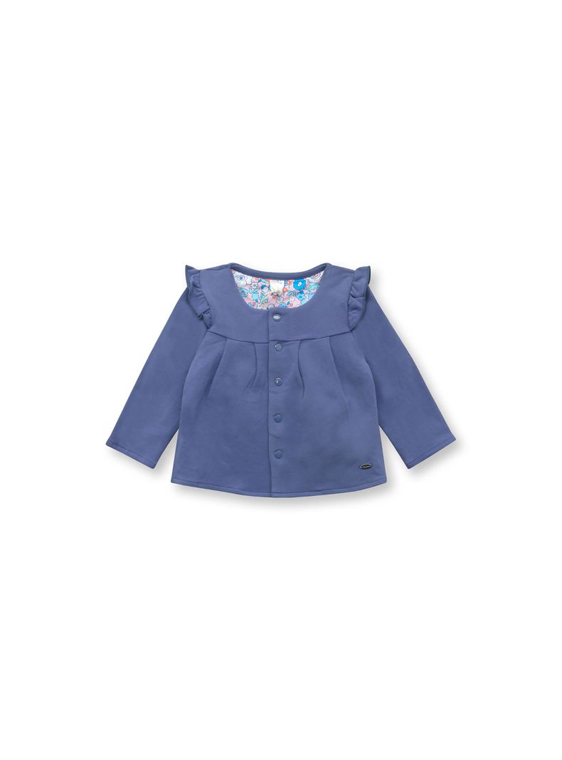 Polerón Niña Azul (Recién Nacido A 9 Meses) Opaline-0
