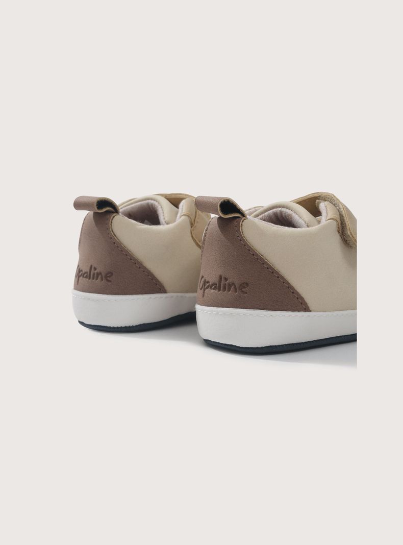 Zapatilla Niño Beige 39195 OPALINE-4