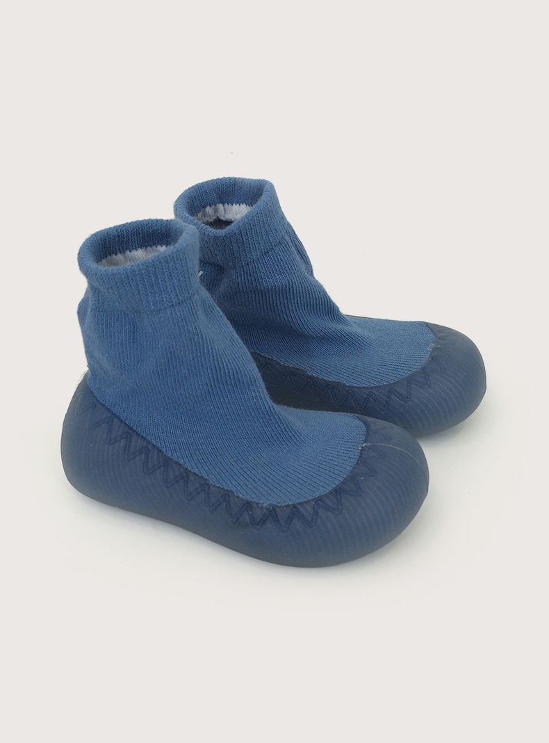 Pantufla Antideslizante Niño Azul