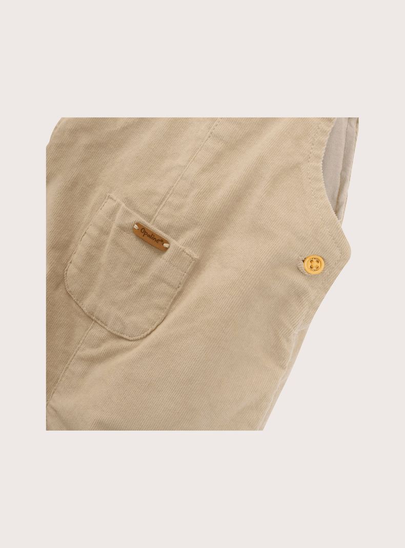 Jardinera Niña Beige 40122 Opaline-3