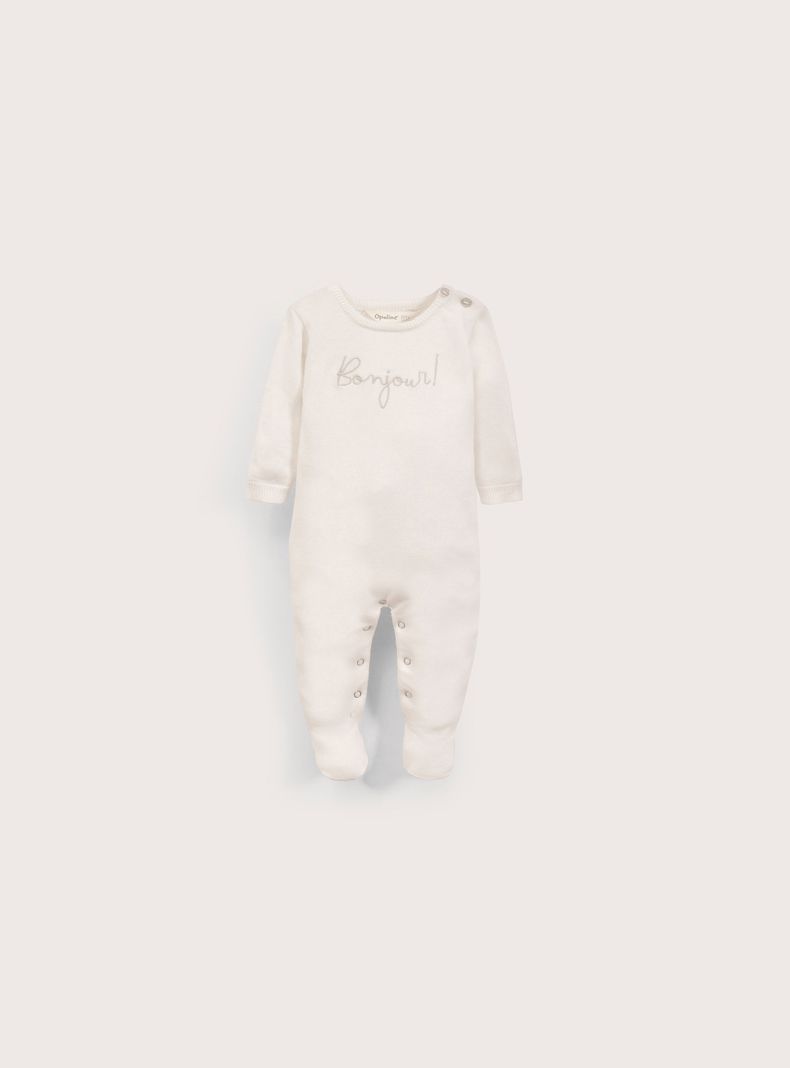 Osito Niñas y Niños Blanco 40139 Opaline-1
