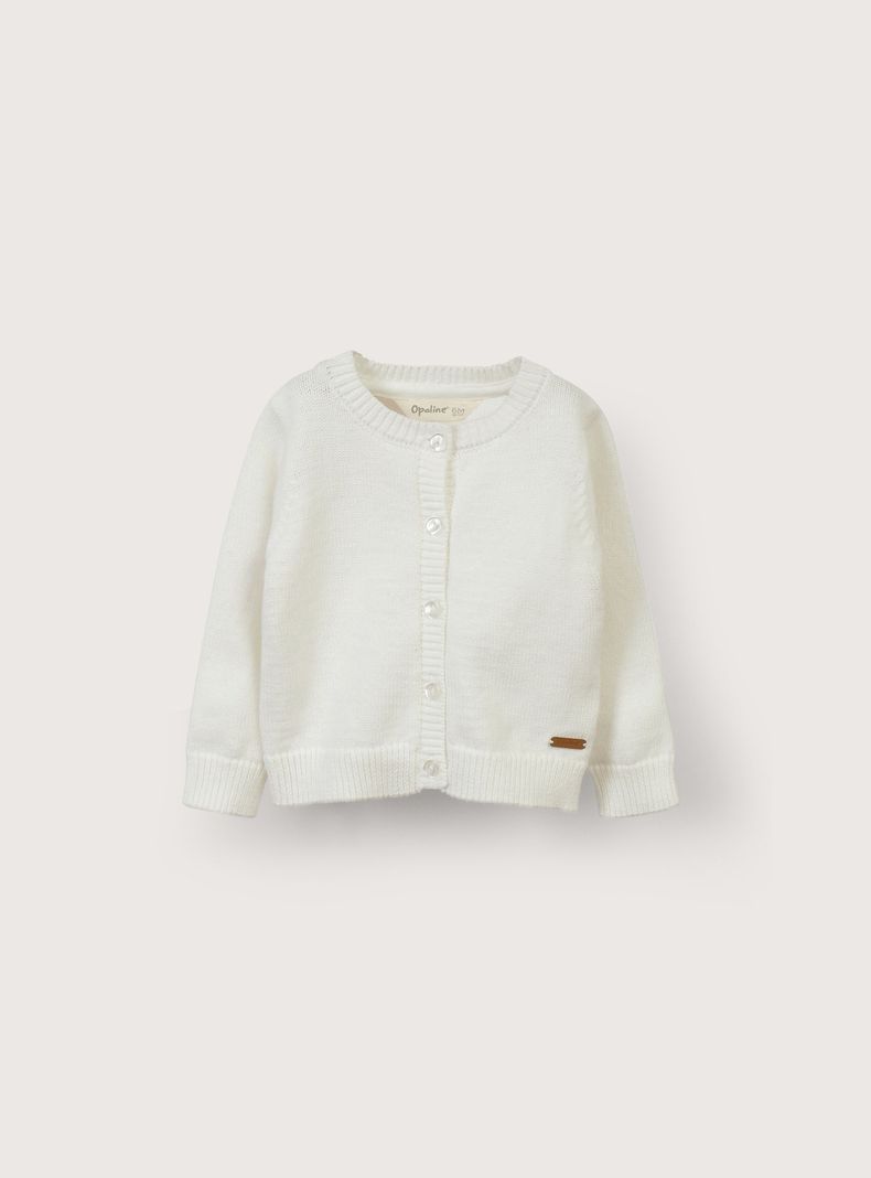 Chaleco Niña Blanco 39876 Opaline-0
