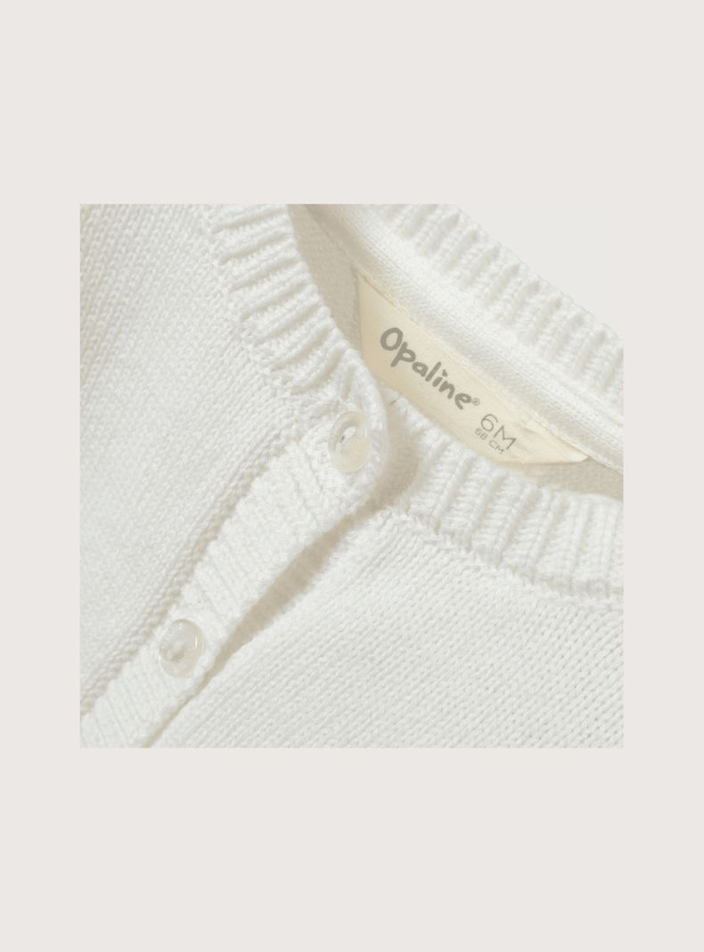 Chaleco Niña Blanco 39876 Opaline-2