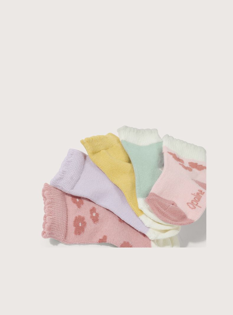 Calcetin Niña Rosado 39806 Opaline-1
