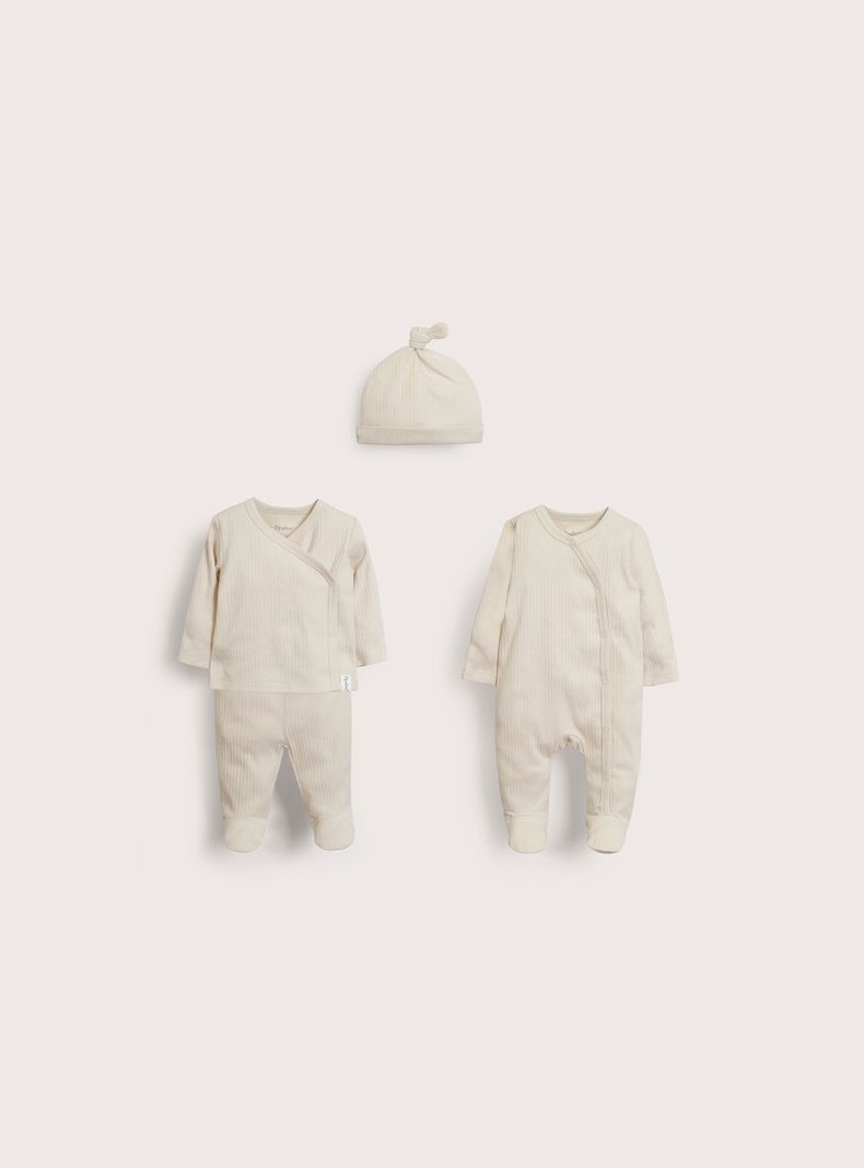 Conjunto Niñas y Niños Beige 39964 Opaline-1