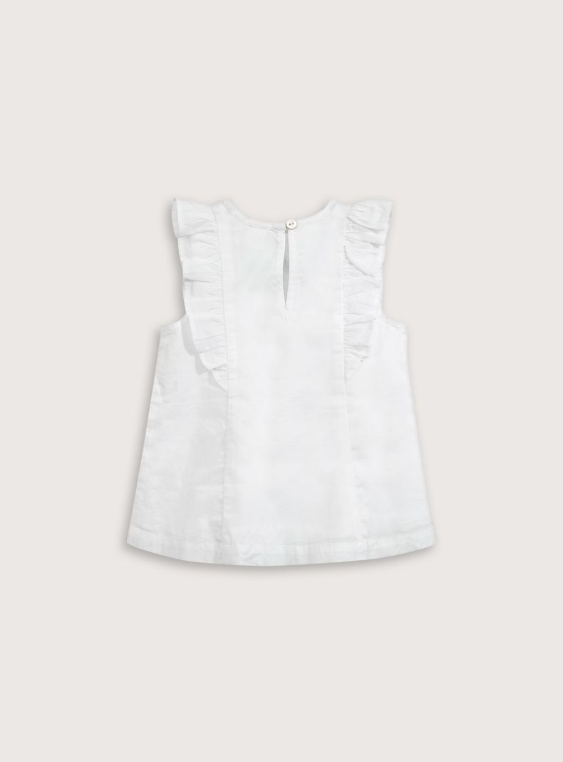 Vestido Niña Blanco 39625 Opaline-1