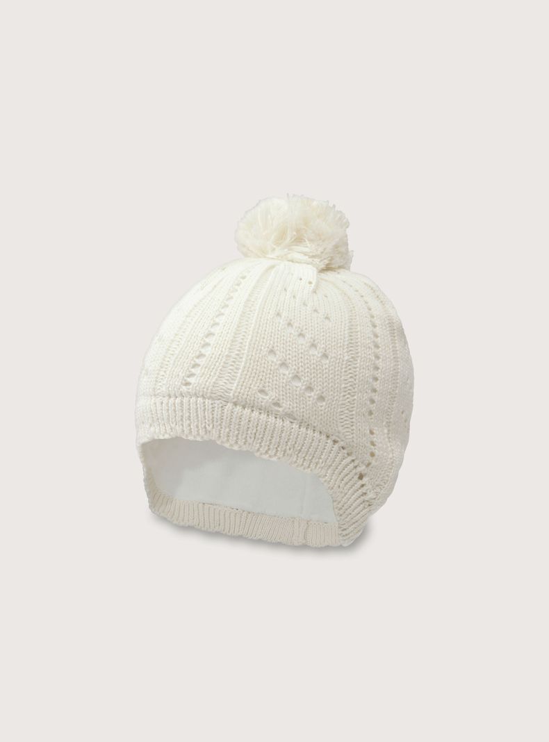 Gorro Bebe Niña Blanco 38822 OPALINE-0
