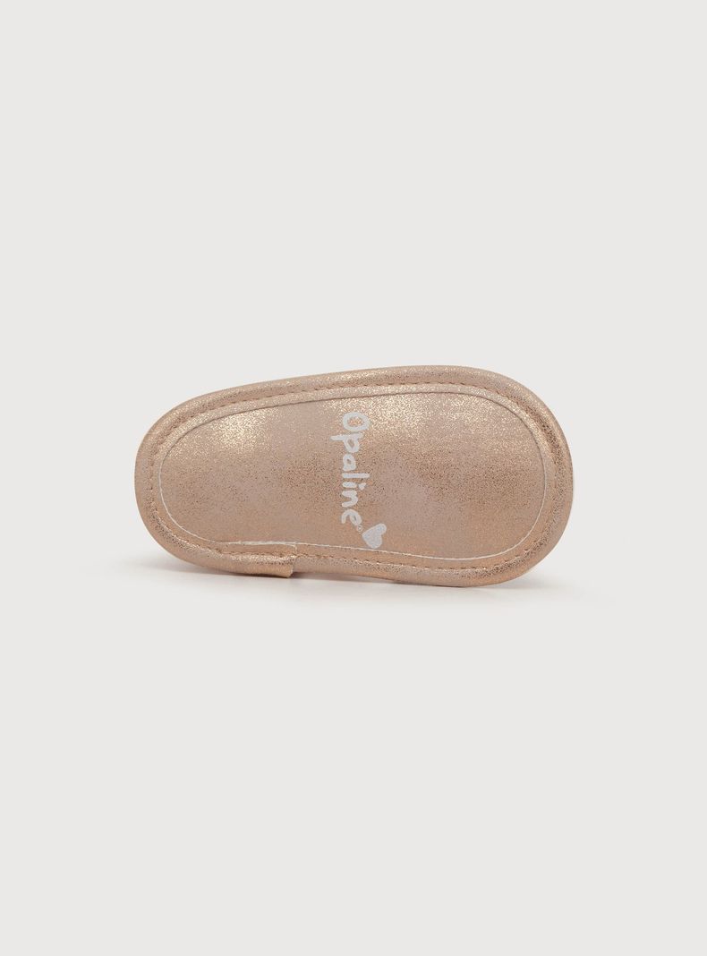 Sandalia De Niña Metalizada Rosado (14 A 18) Opaline-2