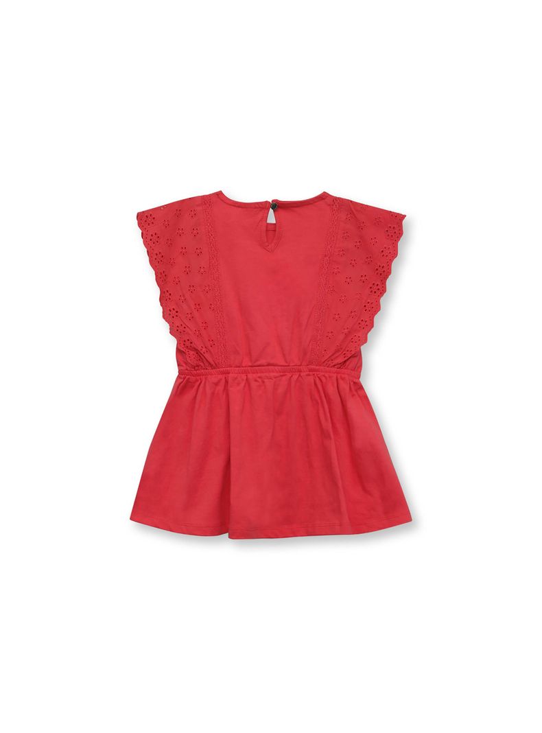 Vestido Niña Rojo (6M A 4A) Opaline-1