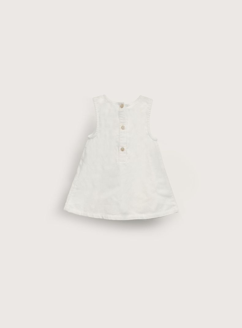 Vestido Niña Blanco 39835 Opaline-1