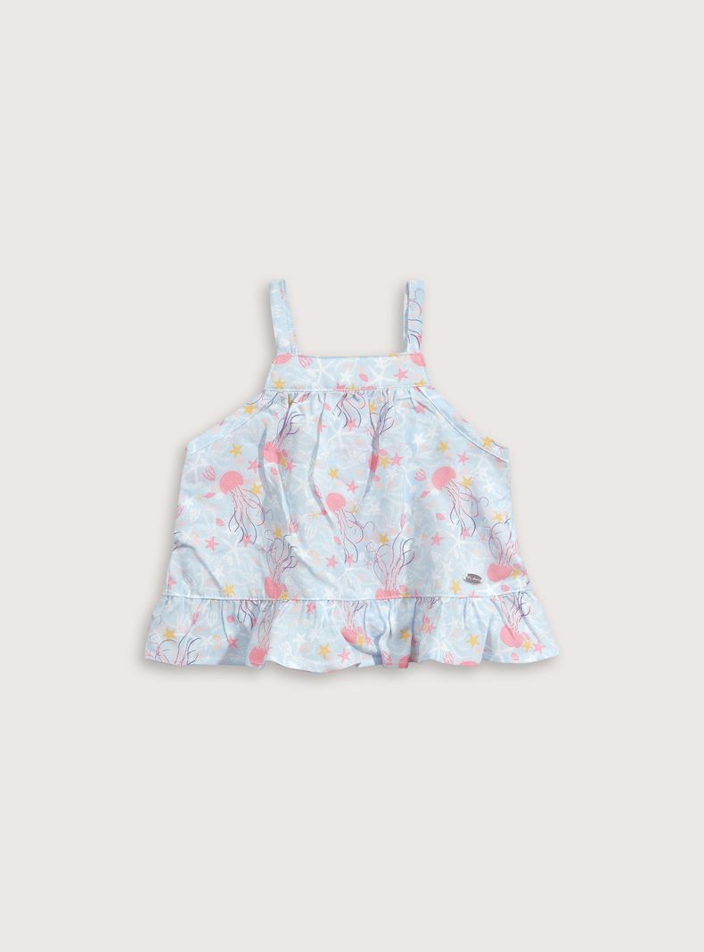 Conjunto Niña Celeste 39496 Opaline-1
