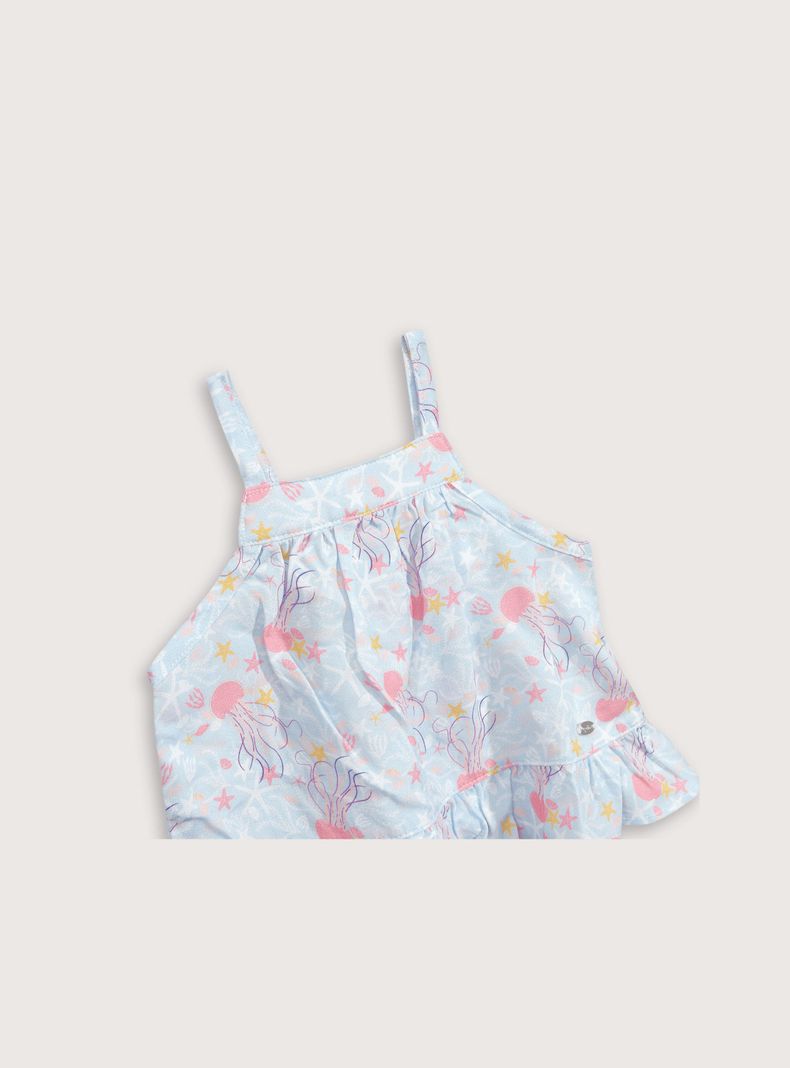 Conjunto Niña Celeste 39496 Opaline-4