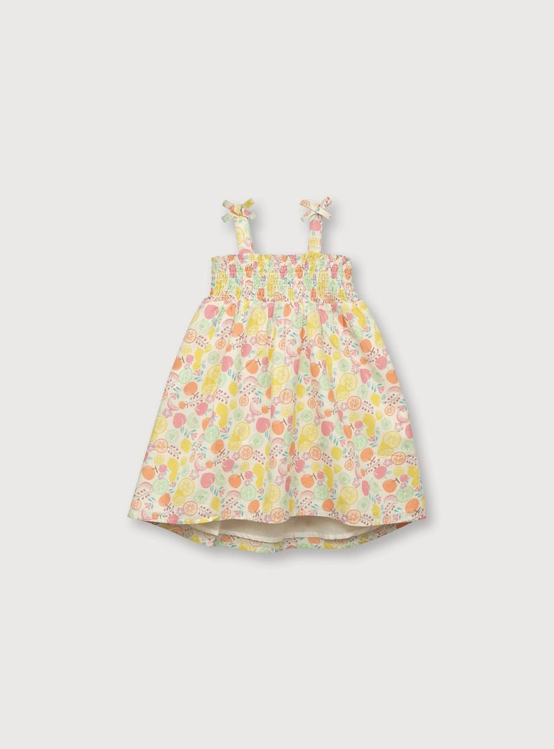 Vestido Niña Amarillo (6M A 4A) Opaline-0