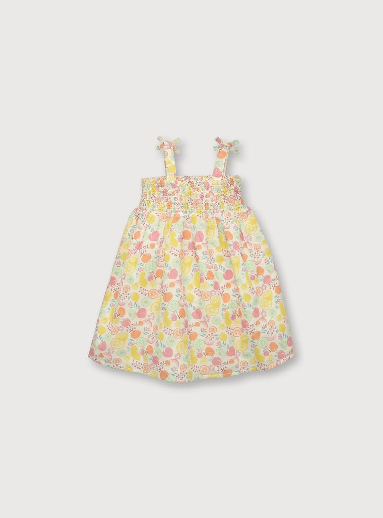 Vestido Niña Amarillo (6M A 4A) Opaline-1