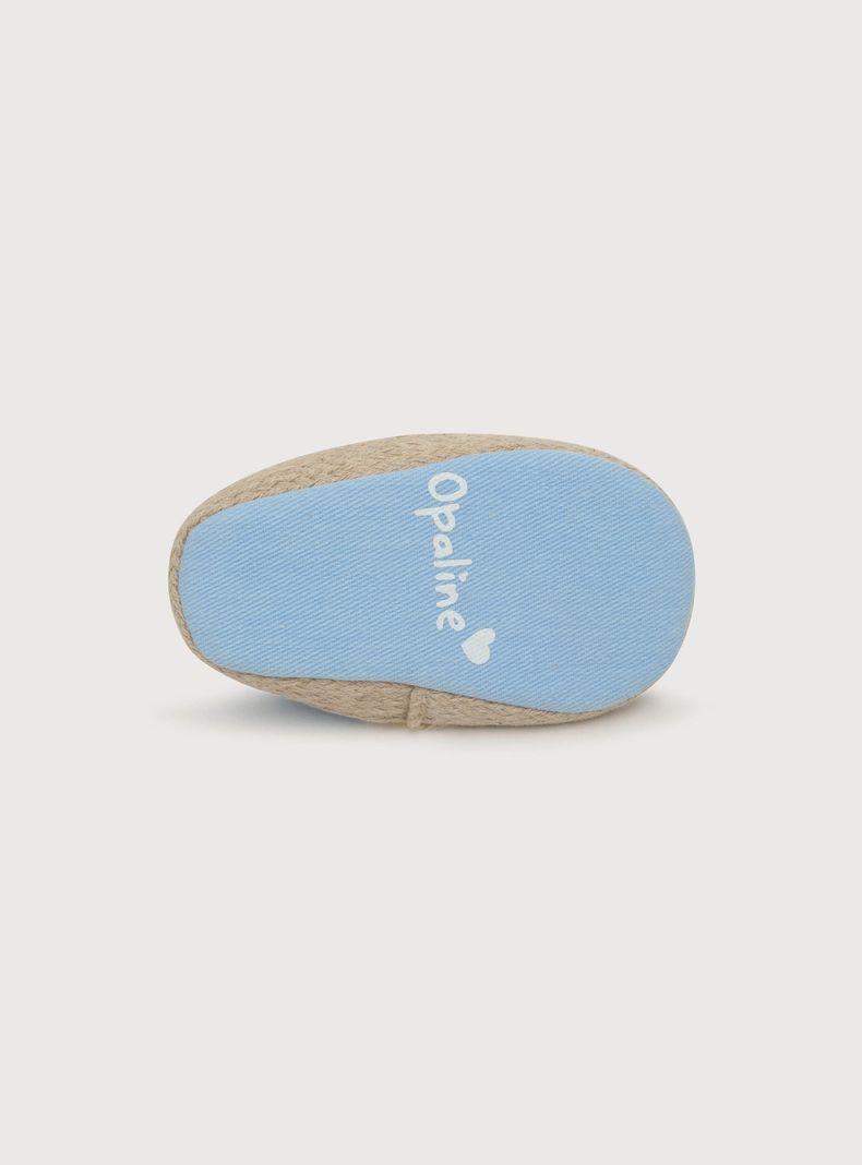 Alpargata Niña Celeste (14 a 18) OPALINE-2