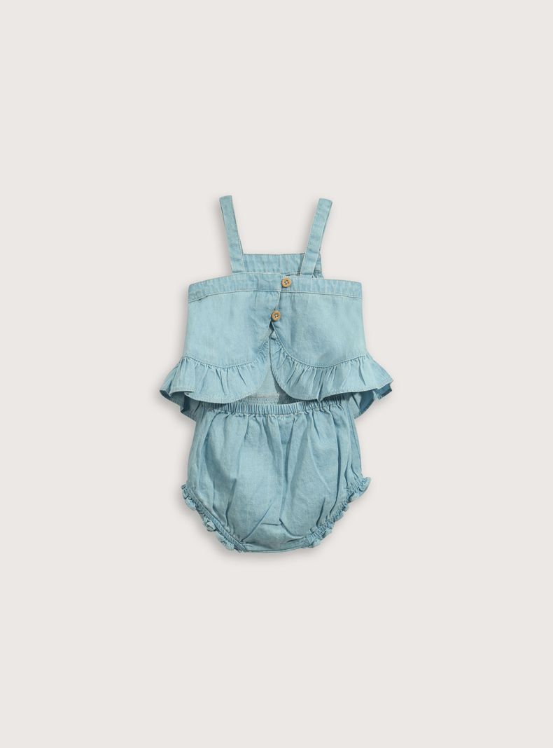 Conjunto Niña Azul 39495 Opaline-1