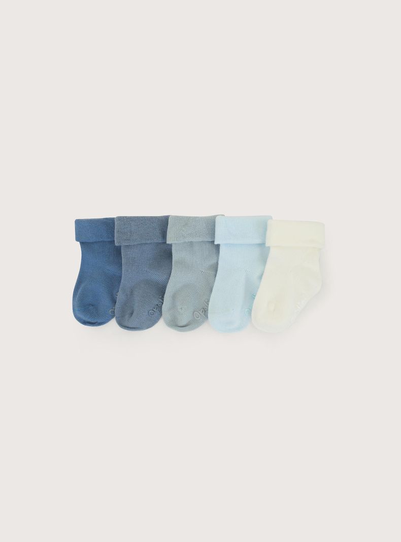 Pack De 5 Calcetines Azul Regalo Nino