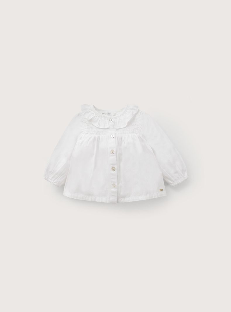 Blusa Infant Nina Blanca