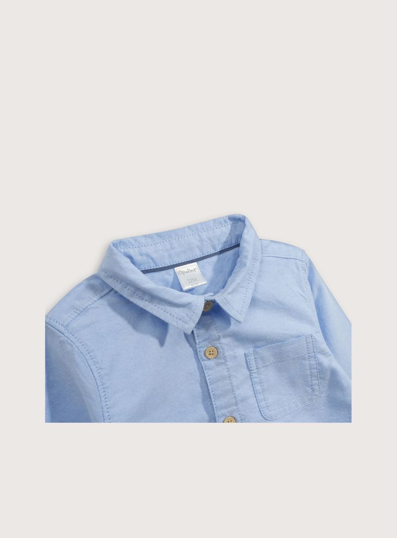 Camisa Niño Celeste 39518 Opaline-2