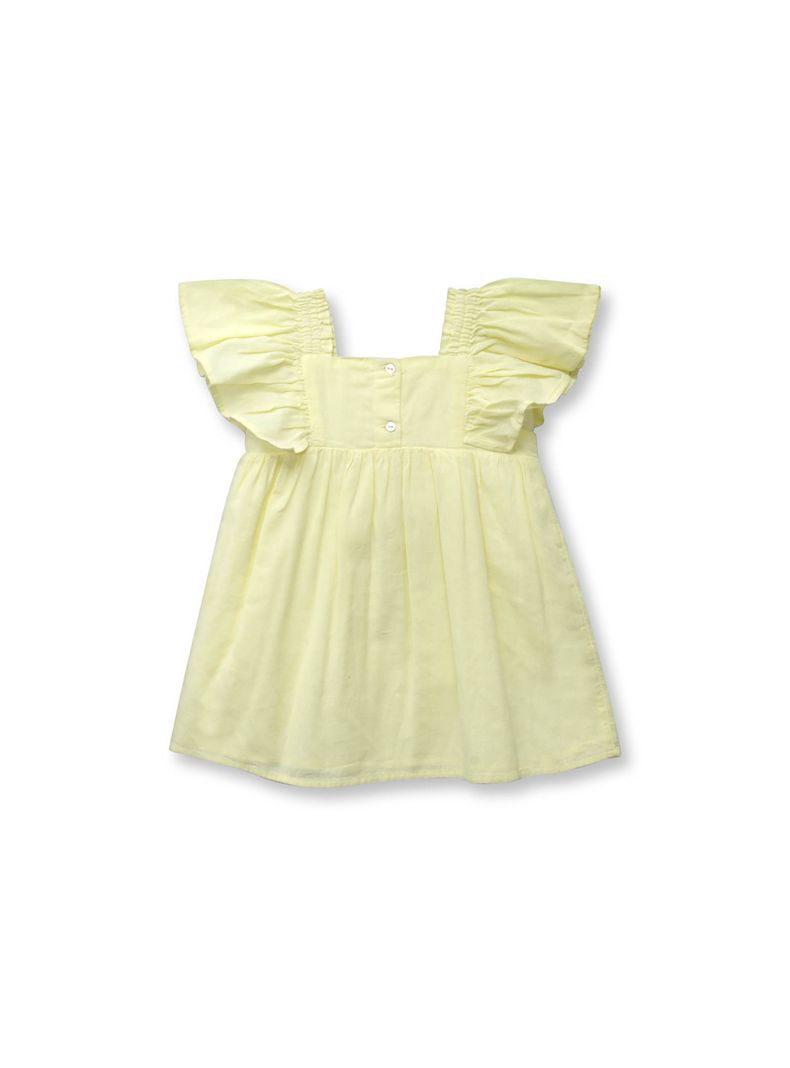 Vestido Niña Verde Pistacho (6M A 4A) Opaline-1