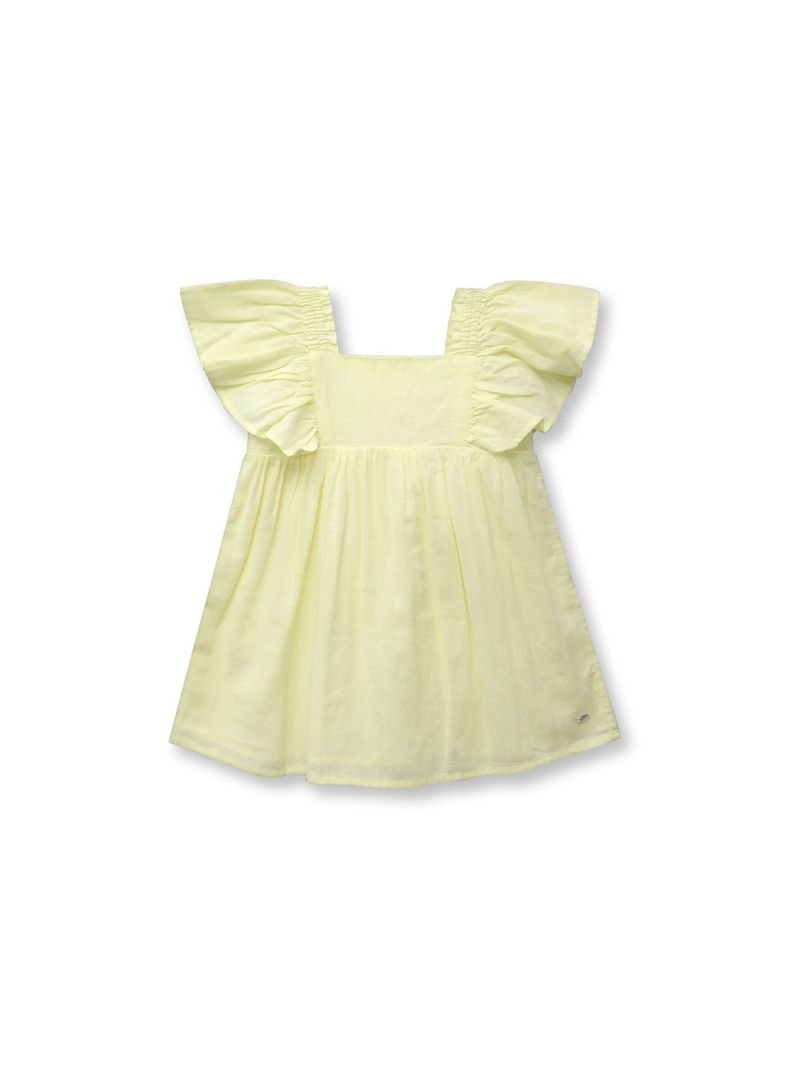 Vestido Niña Verde Pistacho (6M A 4A) Opaline-0