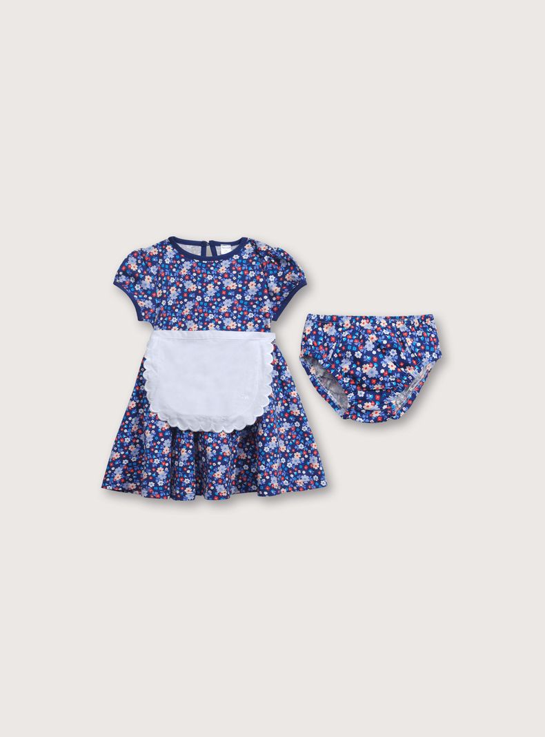 Vestido Niña Azul 39277 OPALINE-0