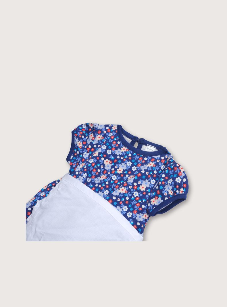 Vestido Niña Azul 39277 OPALINE-4