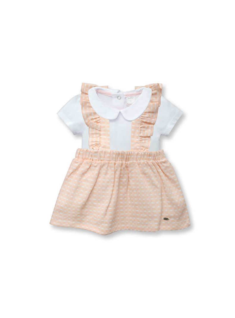Conjunto De Bebé Jumper Rosado (Rn A 18 Meses) Opaline-0