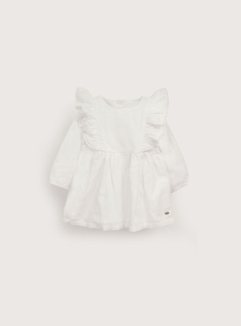 Vestido Niña Blanco 39836 Opaline-0