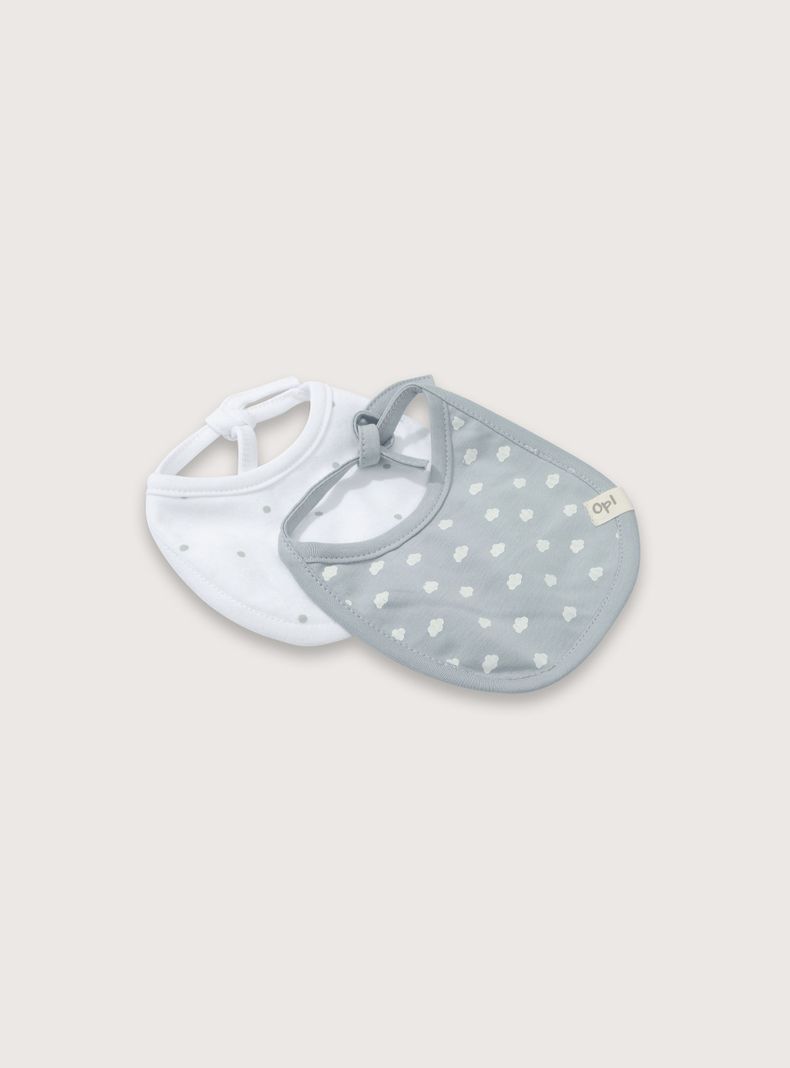 Babero Unisex Gris 38804 OPALINE-0