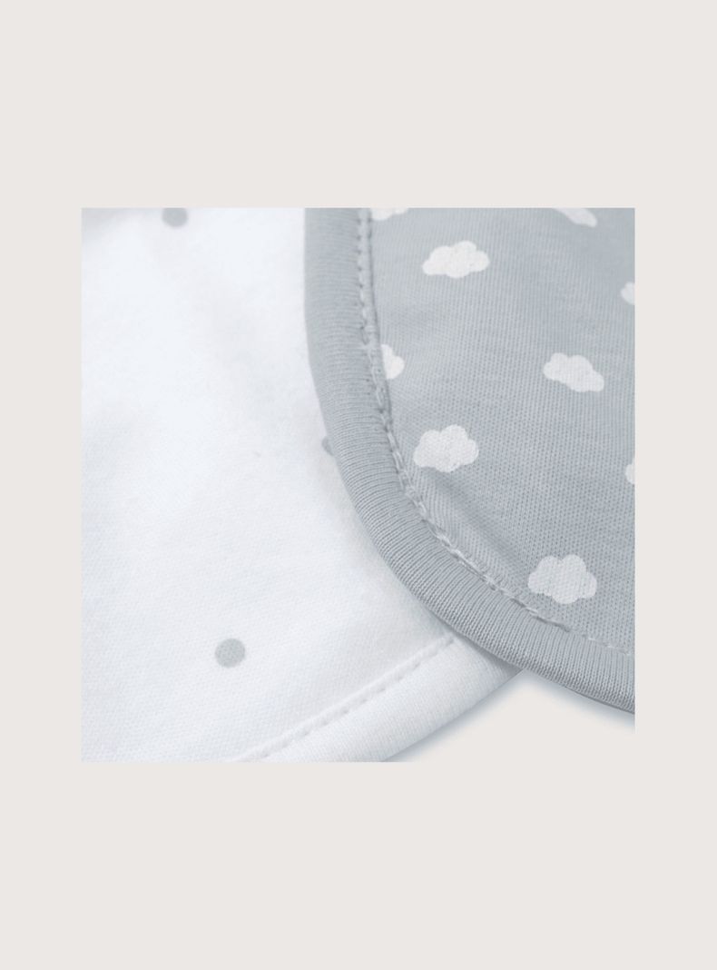 Babero Unisex Gris 38804 OPALINE-1