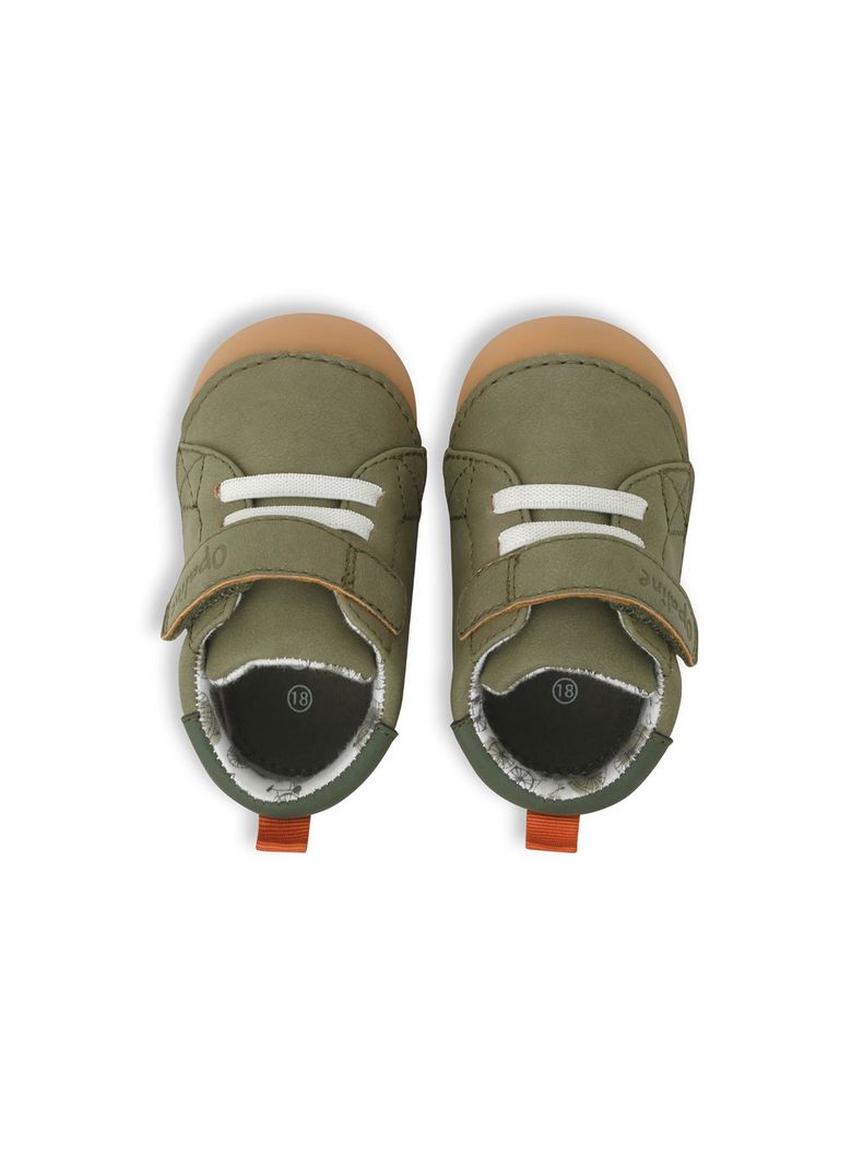 Zapatilla Niño Verde (17 A 19) Opaline-3