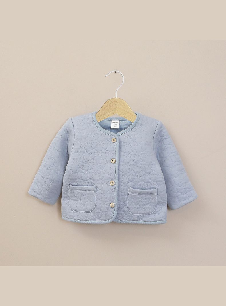 Chaqueta Bebe Unisex Menta Verde Menta 3 A 6 Meses