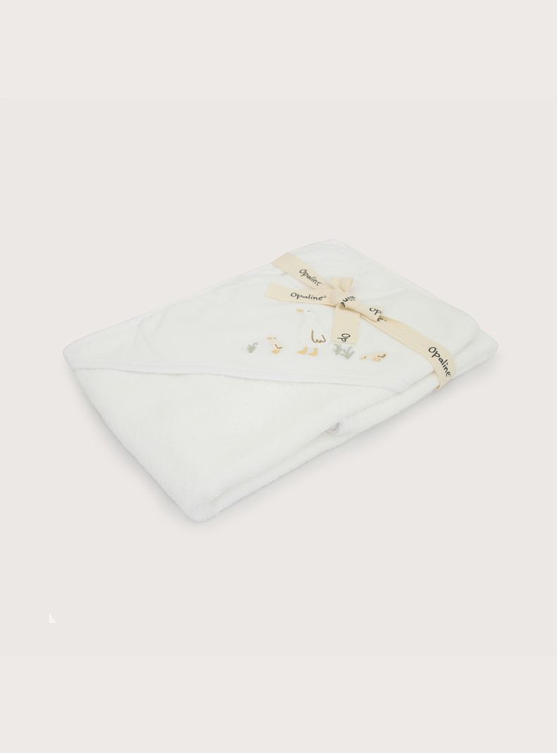 Capa De Bano Unisex Opaline Blanco