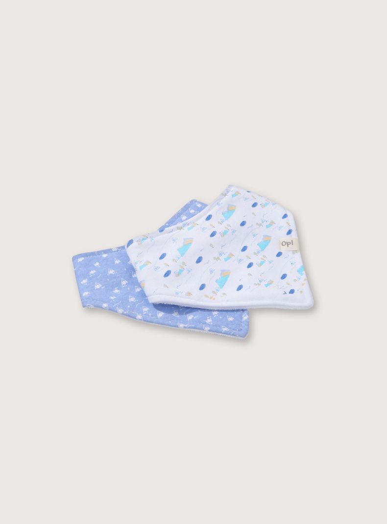 Babero Niño Azul 39279 OPALINE-0