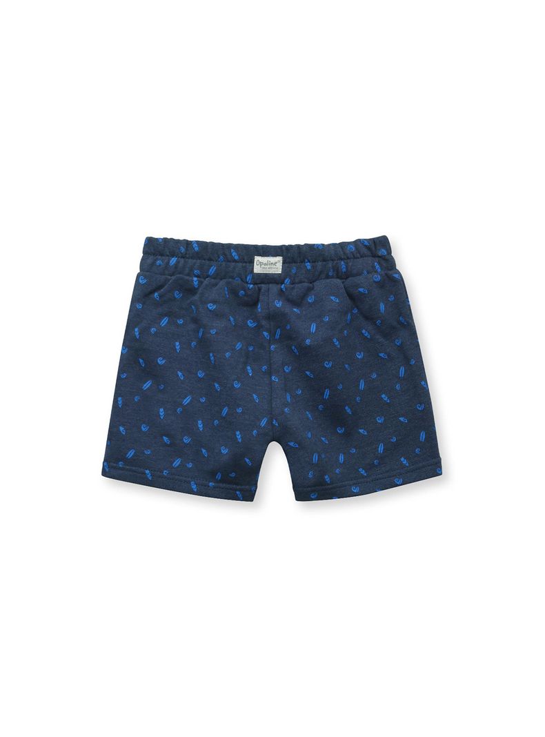 Short De Niño Buzo Esencial Azul (6M A 4A) Opaline-1