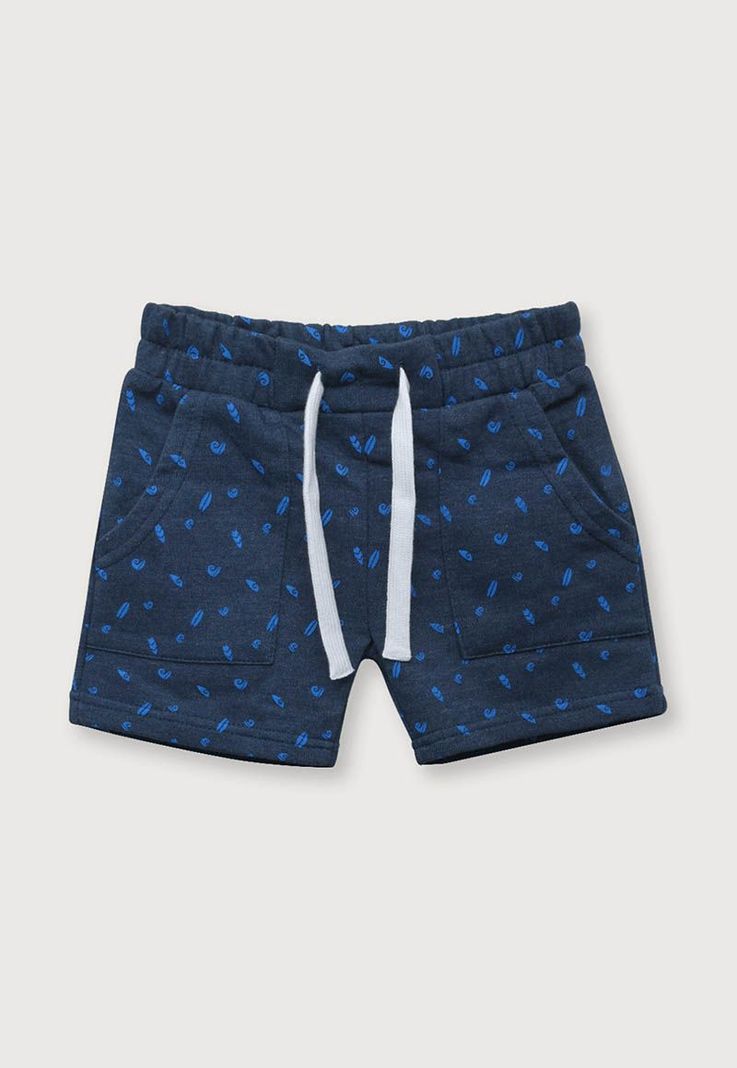 Short De Niño Buzo Esencial Azul (6M A 4A) Opaline-3