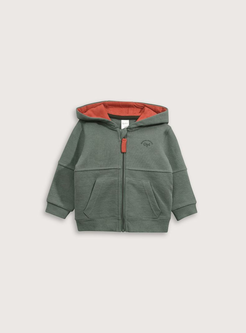 Poleron Niño Verde militar 39553 Opaline-0