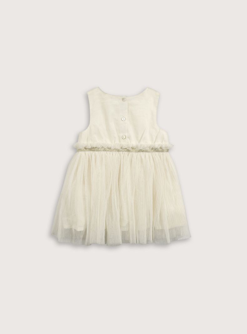 Vestido Niña Blanco 39628 Opaline-1