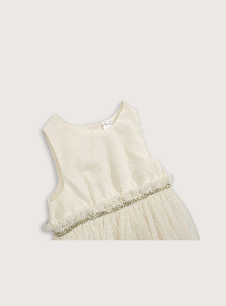 Vestido Niña Blanco 39628 Opaline-3