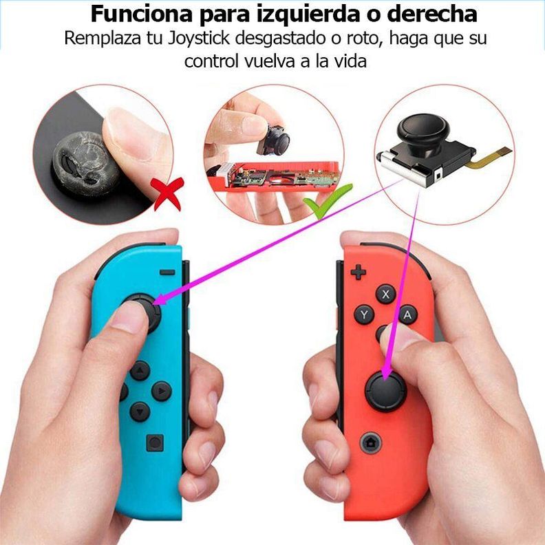Kit Full Repuesto Joycon Compatible Con Nintendo Switch-2